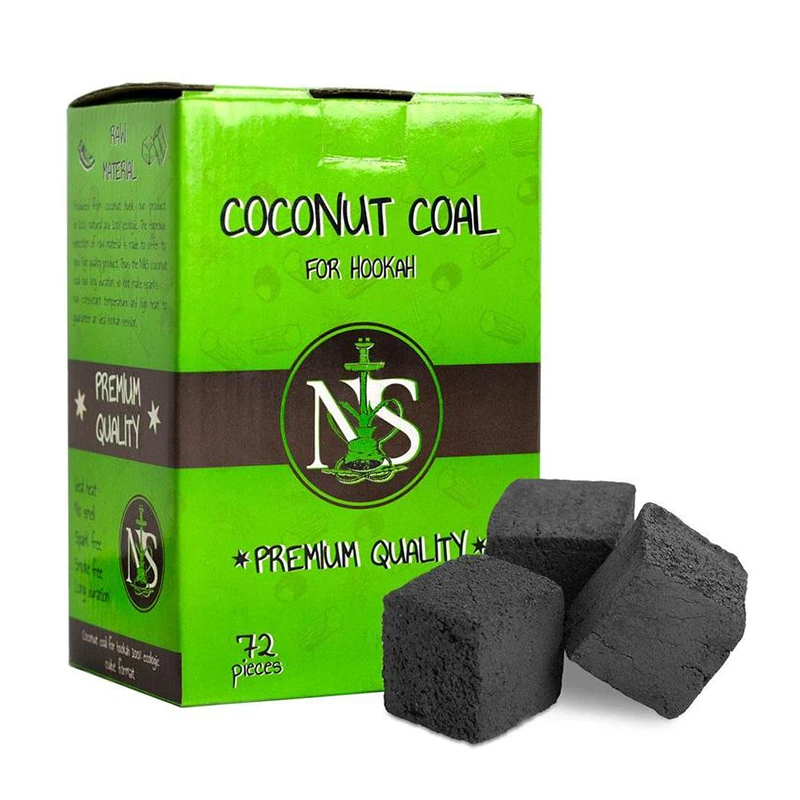 Factory direct sell square briquette shisha hookah charcoal 1