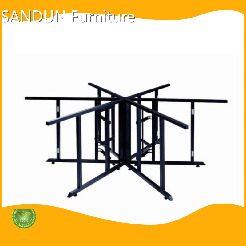 SANDUN Furniture 4 Foot Square Folding Table-2 1