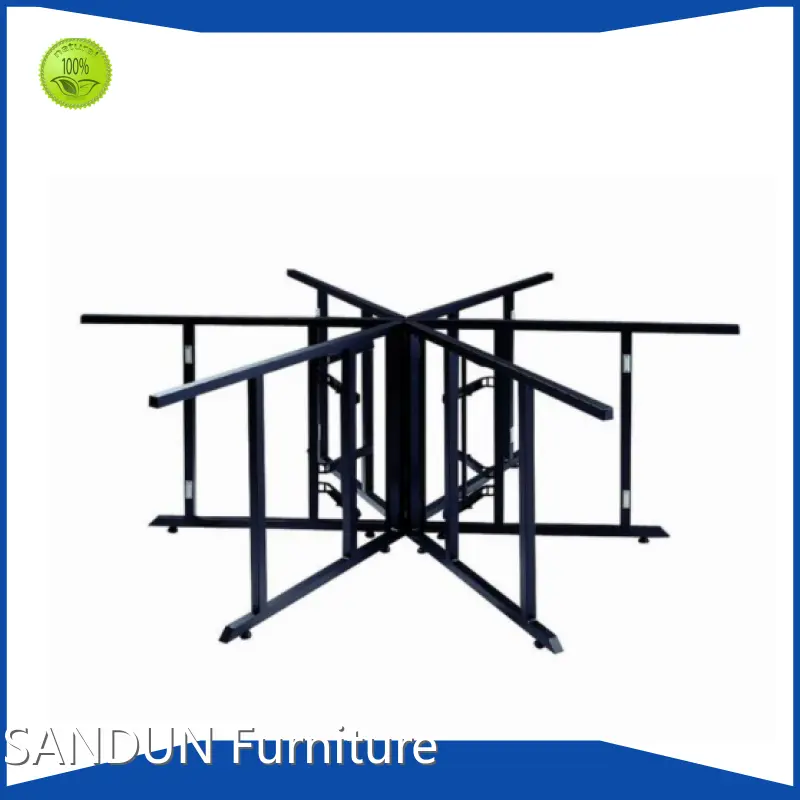 SANDUN Furniture 4 Foot Square Folding Table-3 1