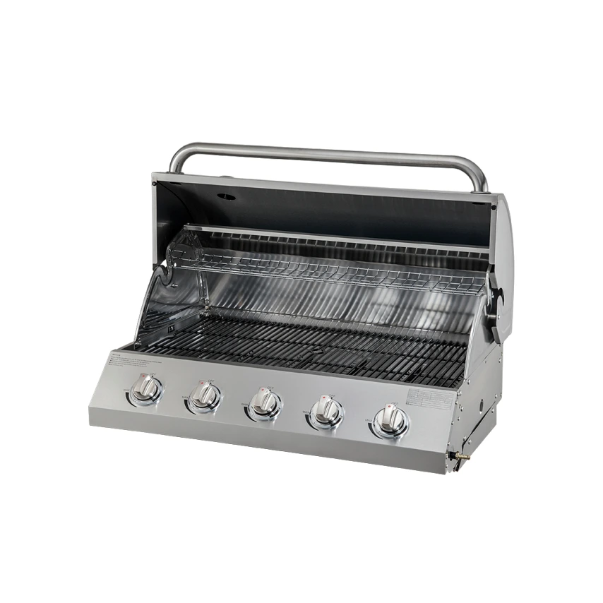 Supplier Direct Sell CE Approval BBQ Grill Kitchen Stainless Steel Built-In Gas Grills 5 Burners 1