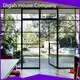 Digah Company Brand White/Black/Silver/Wood Grain/Customize Custom Aluminium Frame Swinging Grill Doors Factory 1