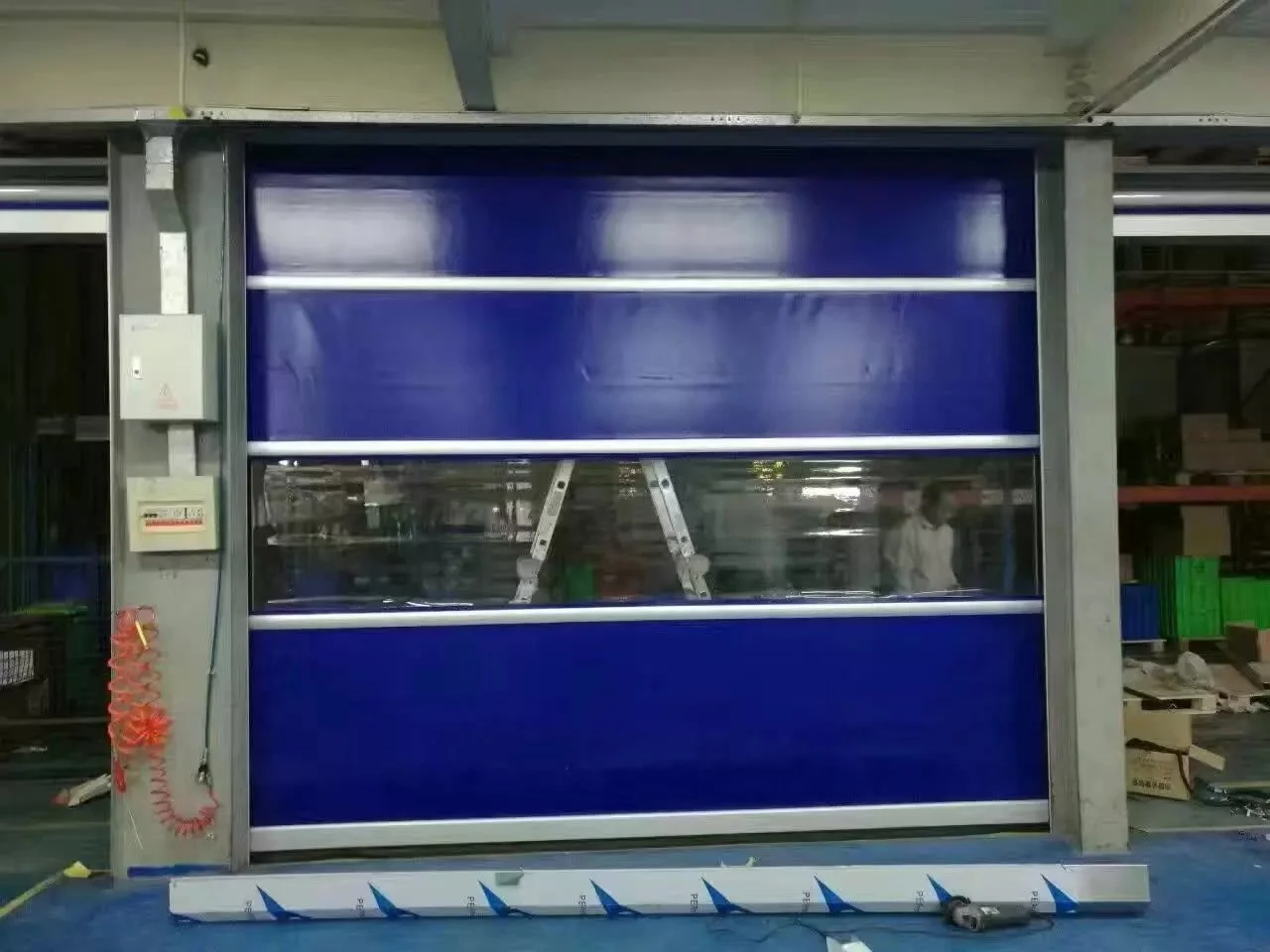 Green Digah Company Brand Bifold Glass Garage Door Factory 2