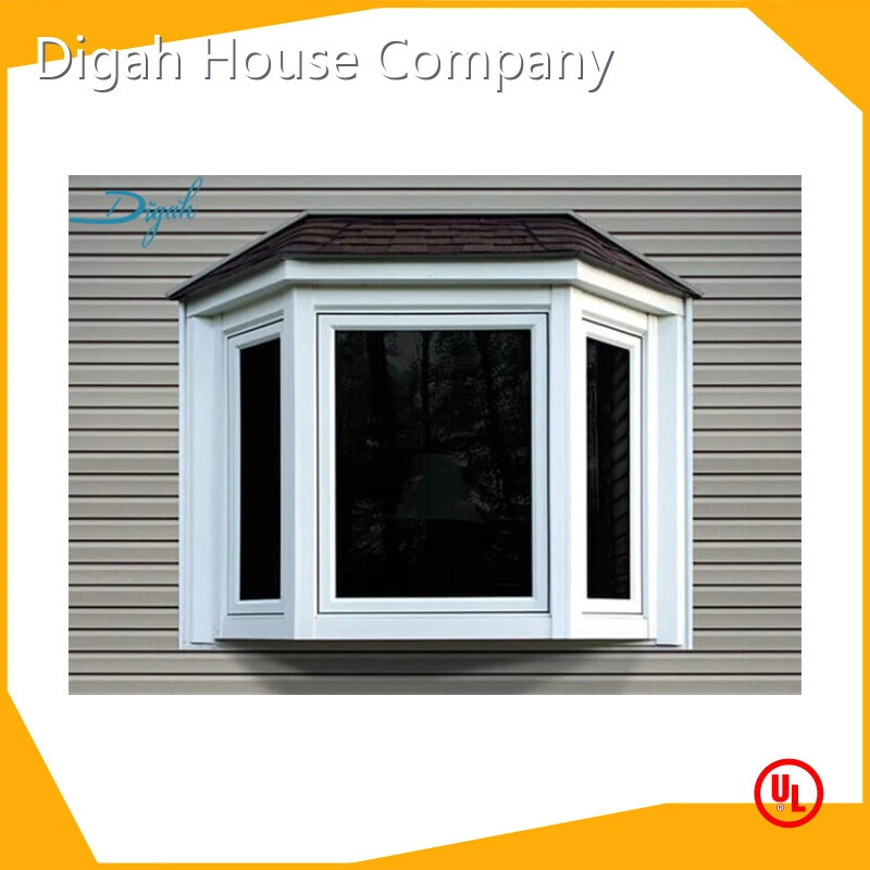 Soundproof Thermal Insulation Aluminum Windows White Powder Coating or Customized Color Aluminium Glass Window 1