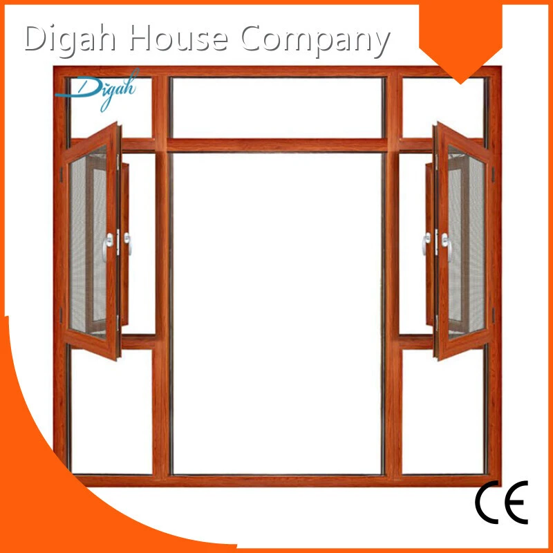 Shop Aluminum Glass Window Best Insulation Customized Aluminum Frame Glass Window Factory 1