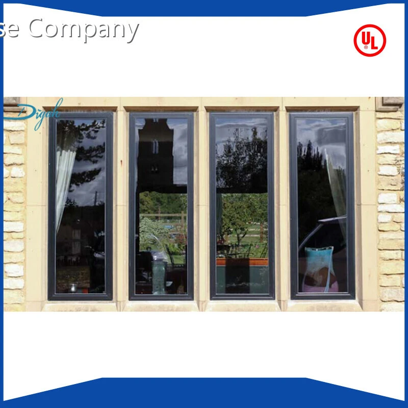 Wholesale Tinted Glass Windows Modern Aluminum Frame Heat and Sound Insulation Glass Window 1