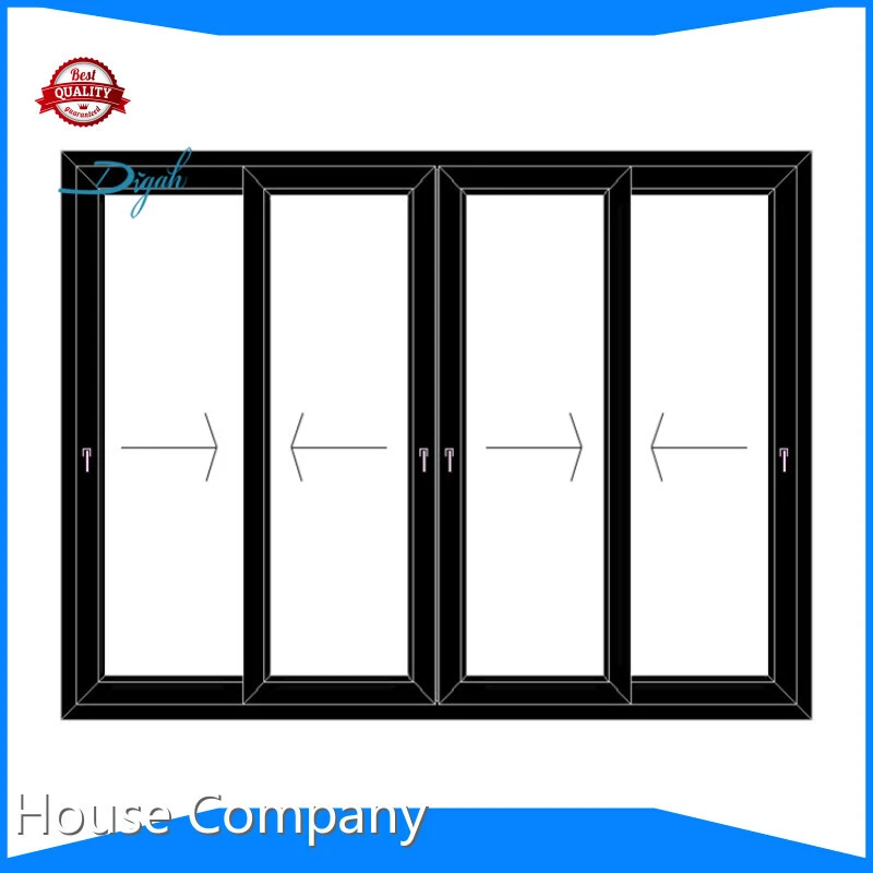 Soundproof Building Windows Heat Insulation Aluminum Double Glazed Side Sliding Window 1