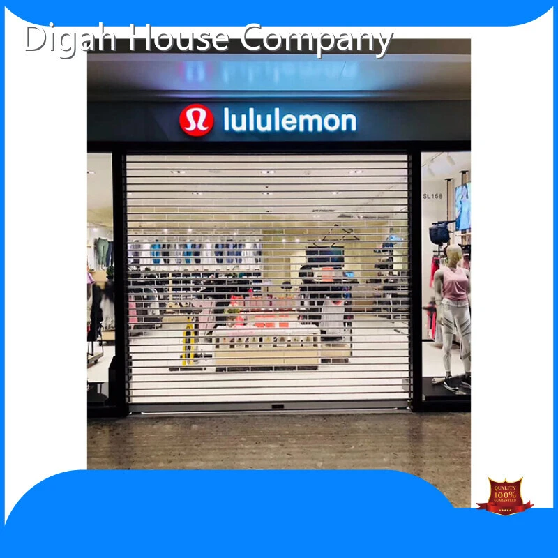 Simple Install Roller Shutters Indoor Transparent Plastic Rolling Shutters Polycarbonate Doors Supplier 1