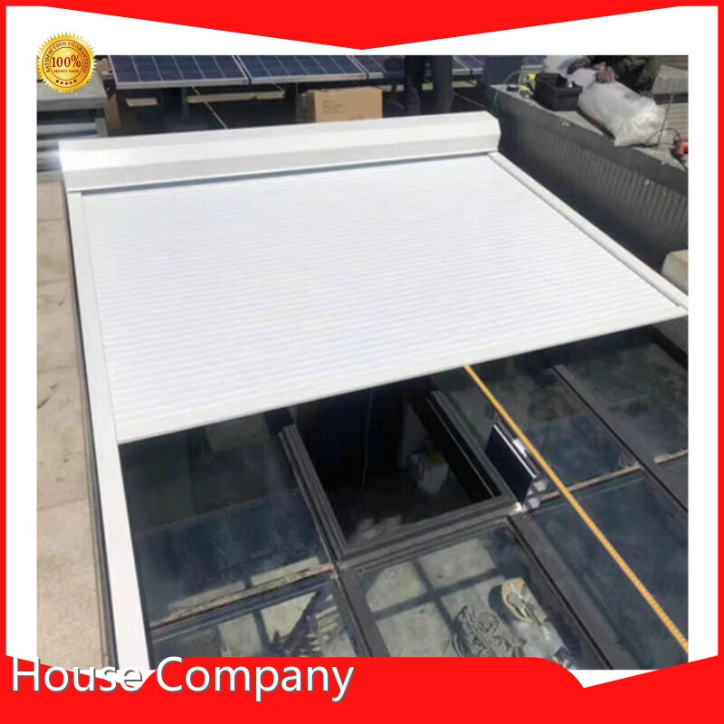 Automatic Roller Shield Shutters Window Awning Insulation Rolling Roof Mounted Window Shutters Factory Price 1