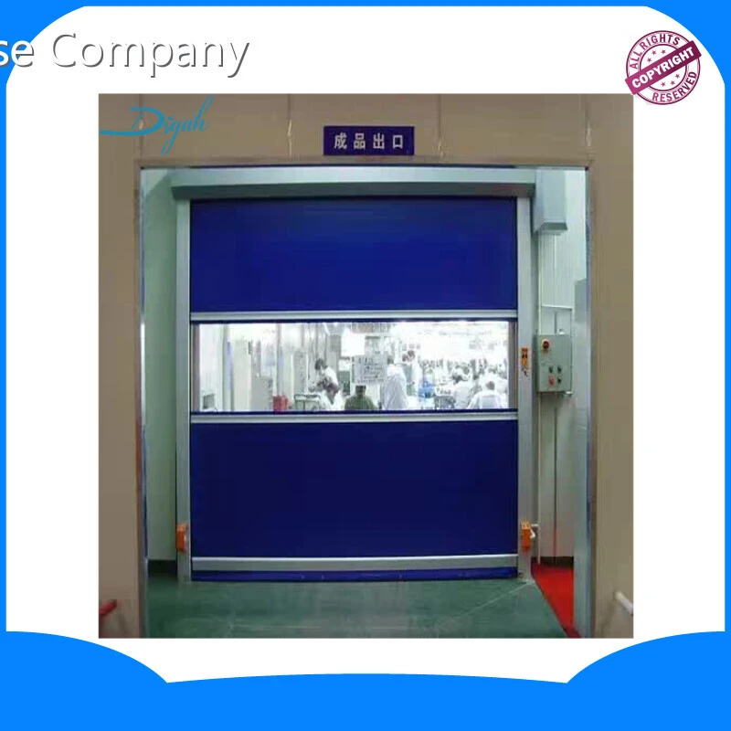 Factory Price High Speed Roll Up Doors PVC Quick Fast Rolling Shutters 1