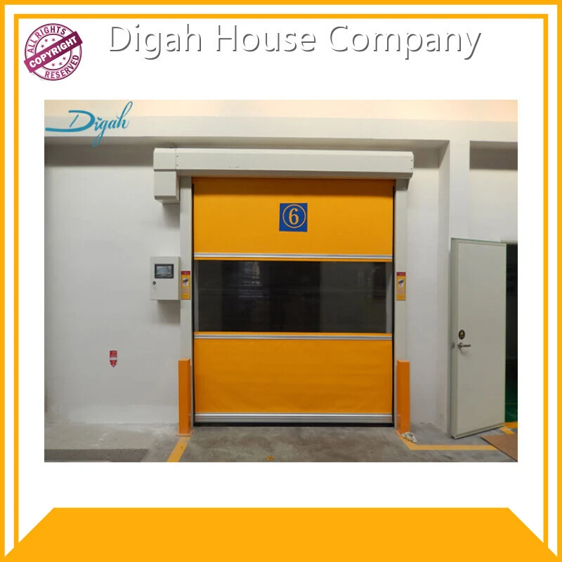 High Speed Roll Up Doors Automatic Fast Acting Industrial Speed Rolling PVC Shutters 1