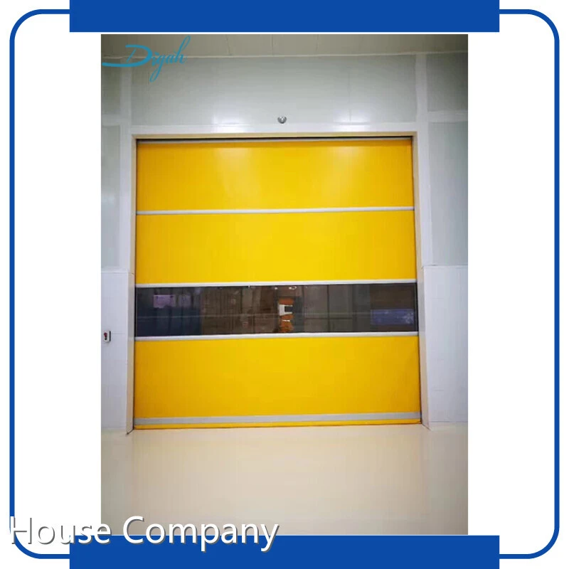 Factory High Speed PVC Roller Shutters Industrial Automatic Fast Roll Up Doors 1