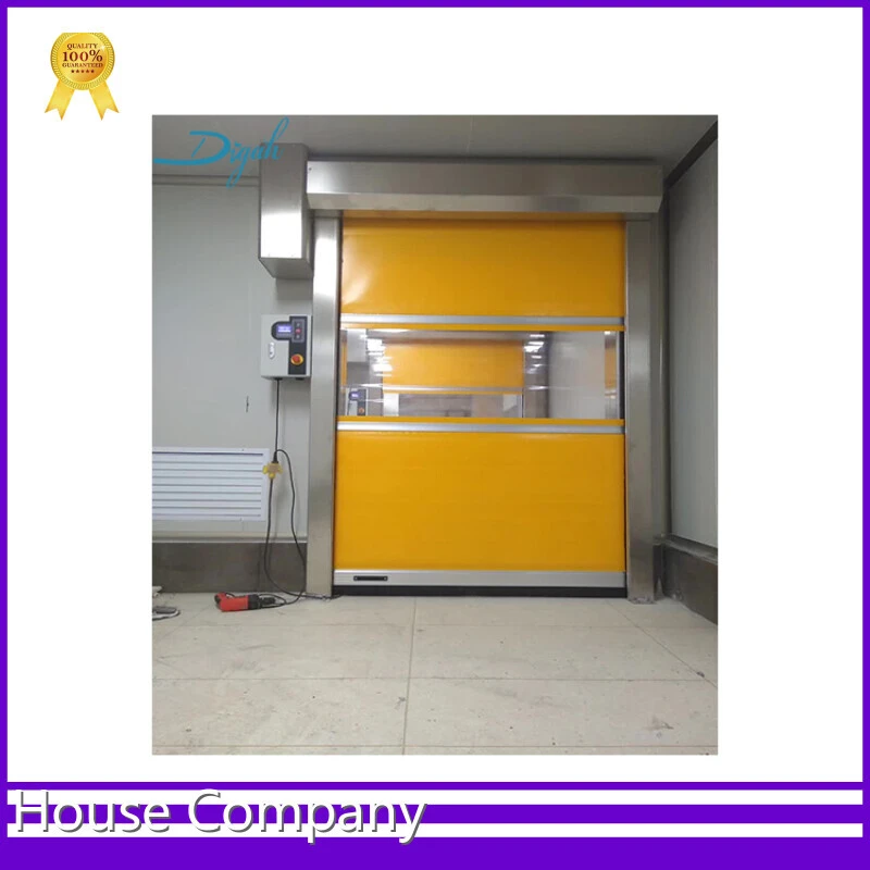 Cheap Price High Speed Roller Shutter Door Custom Color PVC Fast PVC Sheet Roll Up Door 1