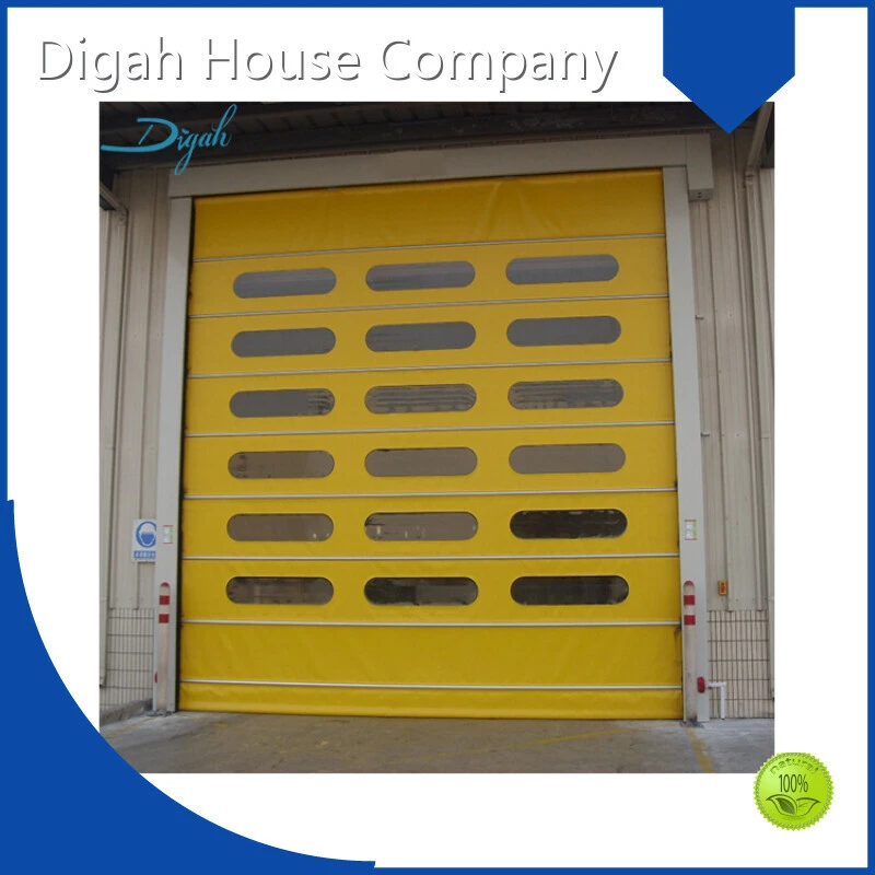 Dustproof Rapid PVC Shutters High Performance Fast Speed Roll Up Door 1
