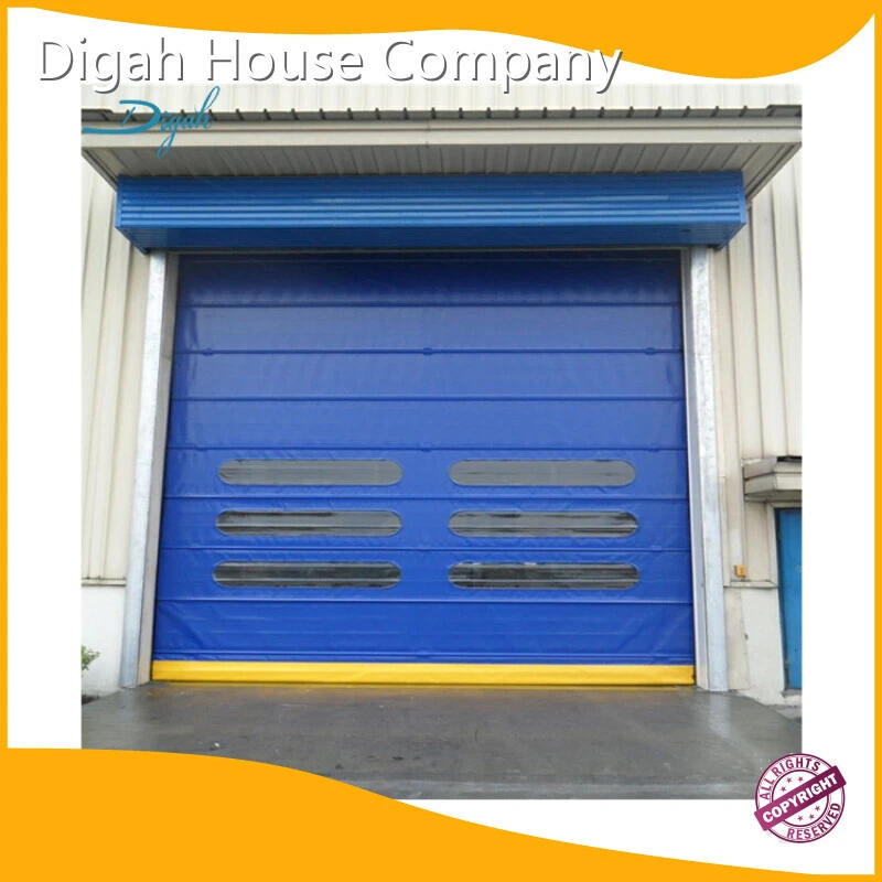 Economical Fast Roll Up Doors Dustproof PVC High Speed Rolling Shutter For Supermarket 1