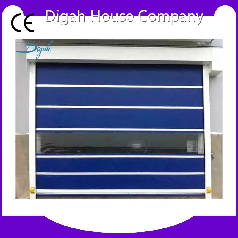Automatic Fast Food Door Industrial Internal Rolling Shutters PVC Rapid Doors 1