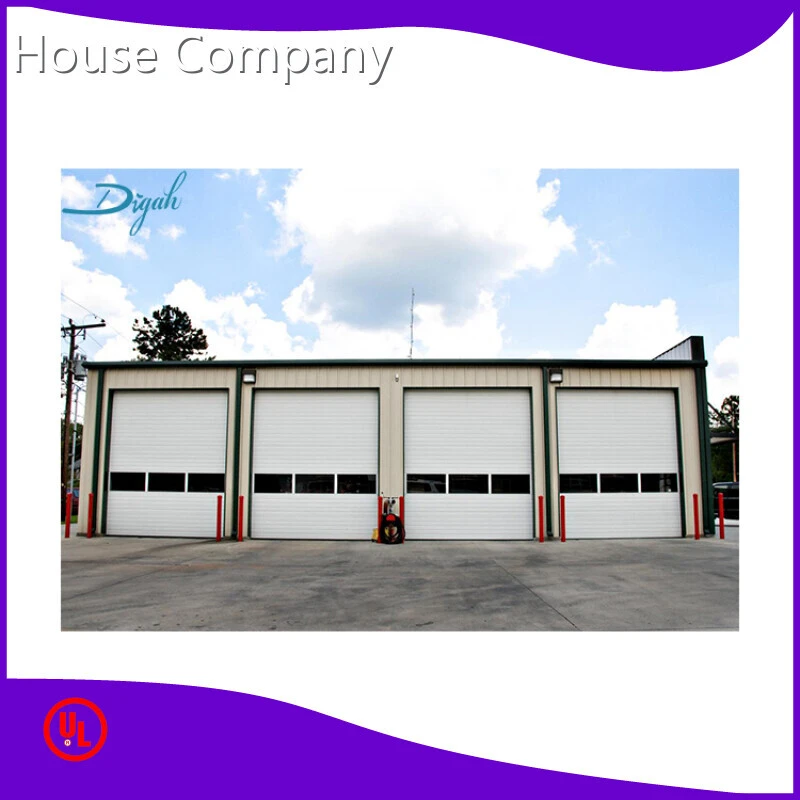Commercial Automatic Industrial Warehouse Composite Door With Pedestrain Door 1