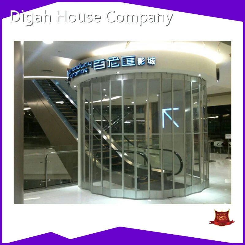 Hot Sale Accordion Folding Shutters Cheap Interior Sliding Folding Plastic Door 1