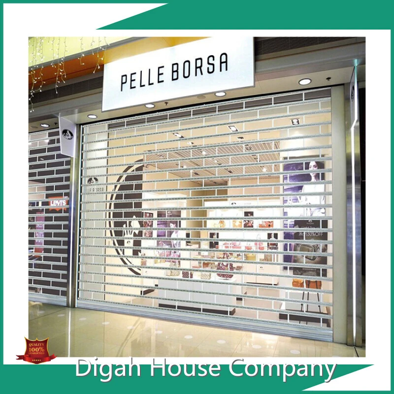 Auto Vertical Rolling Shutters Transparent Plastic Polycarbinate Roller Doors Direct Price From Factory 1