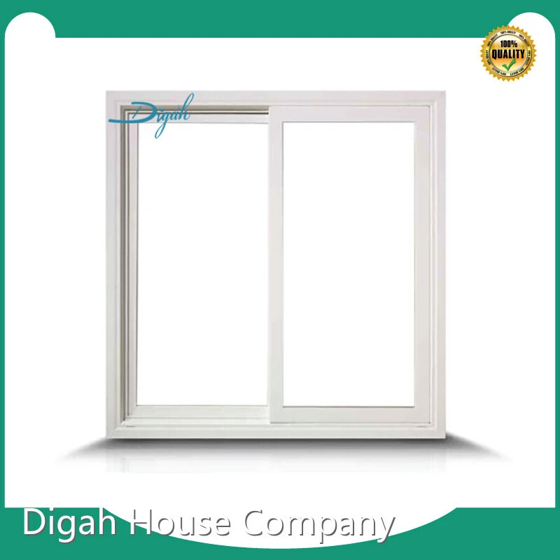Custom Aluminium Color Slide Windows White Double Pane Sliding KItchen Windows1 1