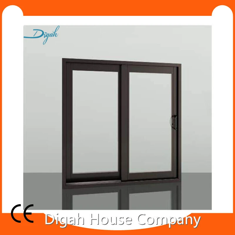 Modern Big Safety Glass Windows With Aluminum Frame Sliding Windows For Reception and Building 1