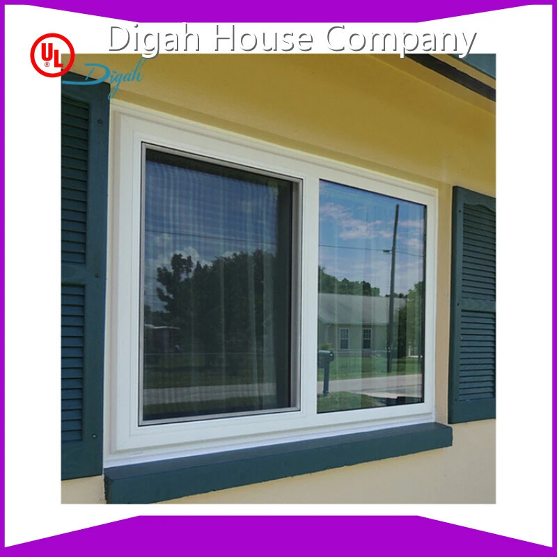 Soundproof Aluminum Glass Slide Window Insulation Custom Double or Laminated Glass Sliding Windows 1