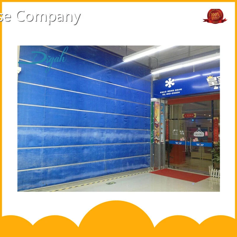 Commercial Fire Curtain Heat and Smoke Auto Sensor Elevator Fire Rated Shutter 1