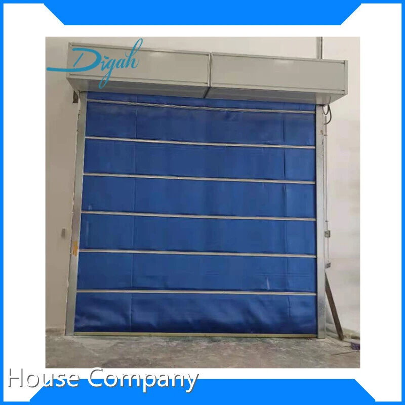 Auto Drop Down Fire Curtain Cheap Cost Overhead Fire Rated Shutters From China Factory 1