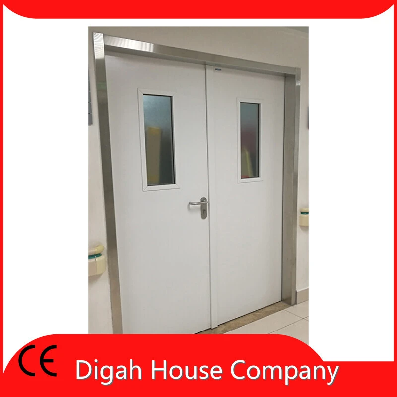 White Panel Fire Doors Internal Custom Fire Safety Front Door 1