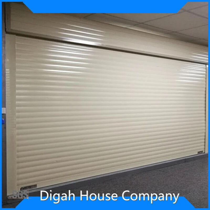 High Security Roller Shutters Door Automatic Aluminium Rolling Shutters Door Strong Roll Up Doors for Anti-theft with Auto Alarm 1