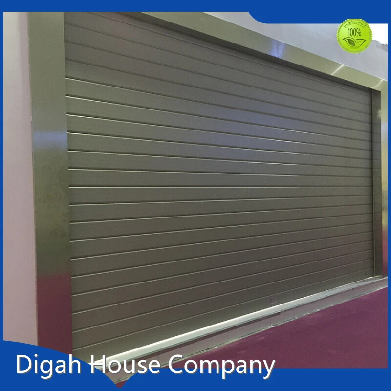 Industrial Large Roller Shutters Large Hurricane Roll Up Doors Automatic Rolling Windproof Hurricane Shutter Doors 1