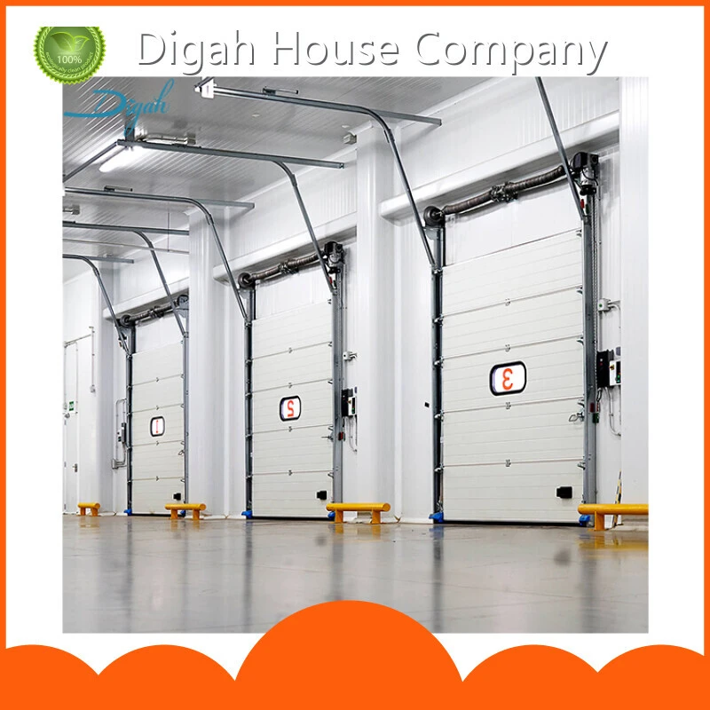 Exterior Industrial Security Doors High Performance Insulation Overhead Door 1