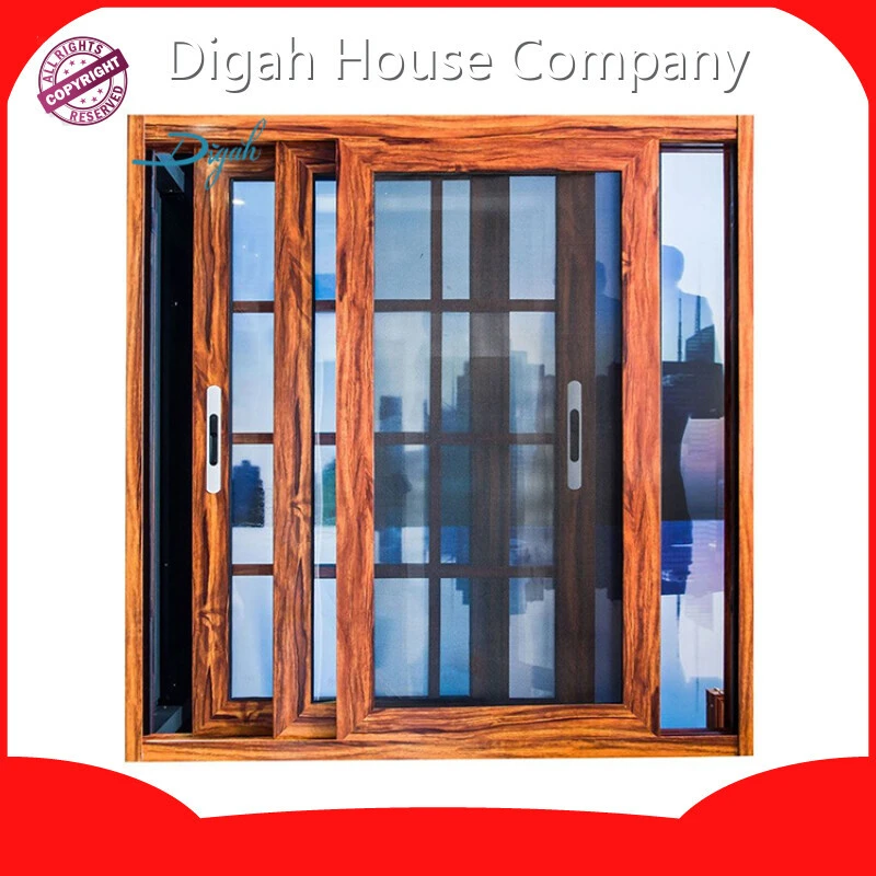 Cheap Price Sliding Windows Aluminum Section Custom Colors With Clear or Frosted Glasses Slide Window For Sale 1