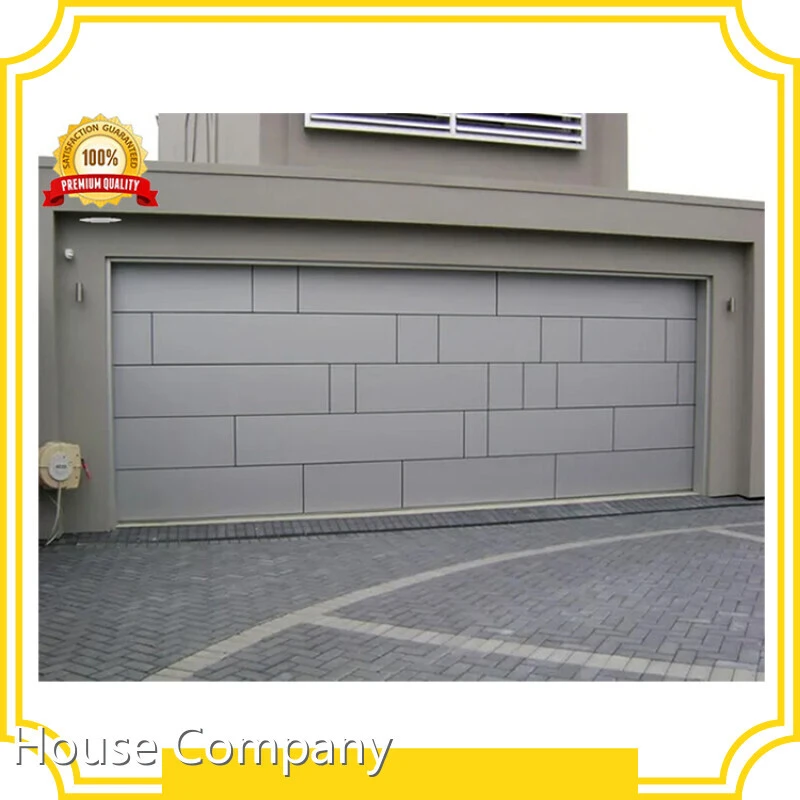 Modern Customized Alucobond Overhead Door 16x8 Electric Garage Doors 1