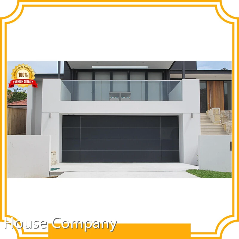8x7 Commercial Sectional Roll Up Overdead Doors for Warehouse Black Garage Doors 1