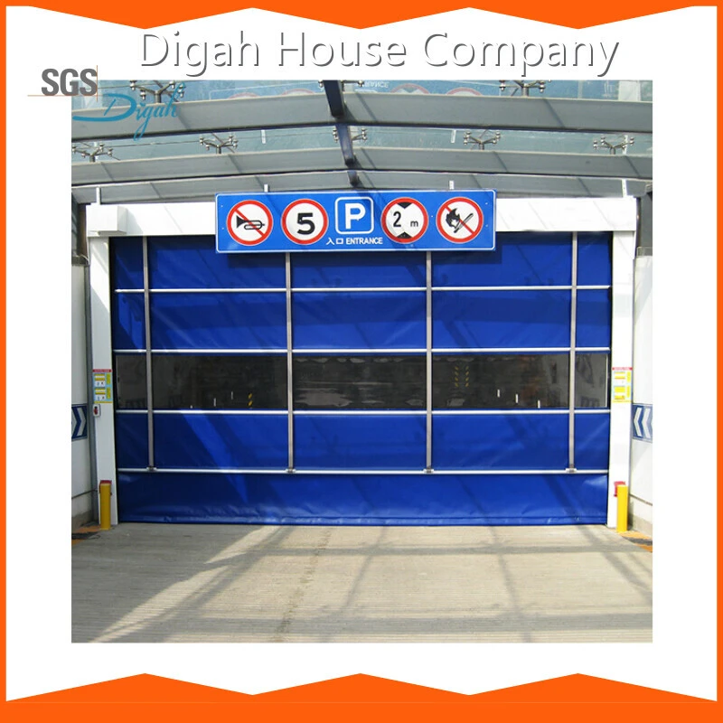 China High Quality Rapid PVC Door Customized High Speed Fast Roll Door 1
