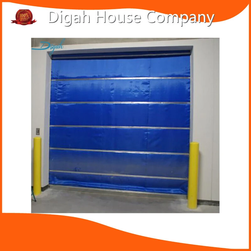 High Security Auto Fire Rated Shutters Smoke and Heat Sensor Fireproof Curtain Shutter Doors 1