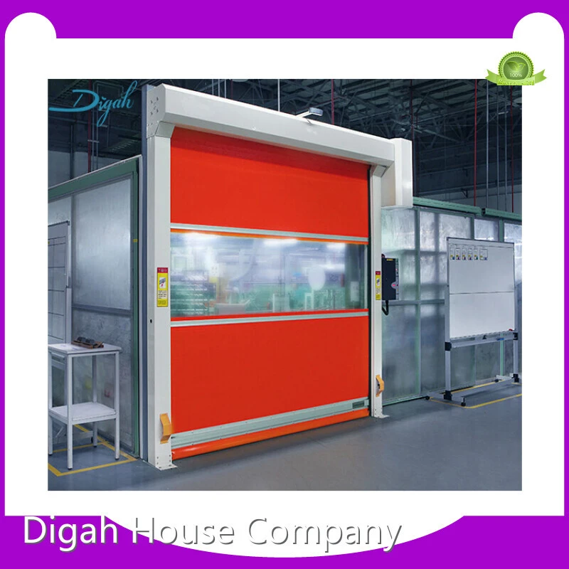 Automatic Cold Room Fast Roller Door Commercial PVC High Speed Rapid Rolling Door 1