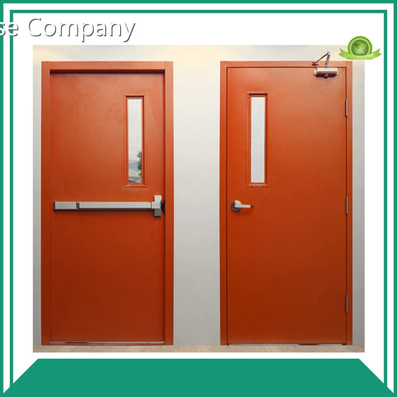 Metal Fire Escape Doors Modern Internal Galvanized Steel Garage Fire Rated Door 1