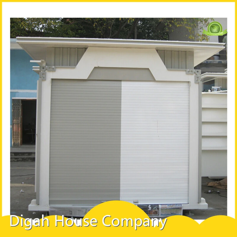 Automatic Roll Down Storage Shutters Electric White Aluminium Truck Roller Shutters Perforated or Punched Available 1