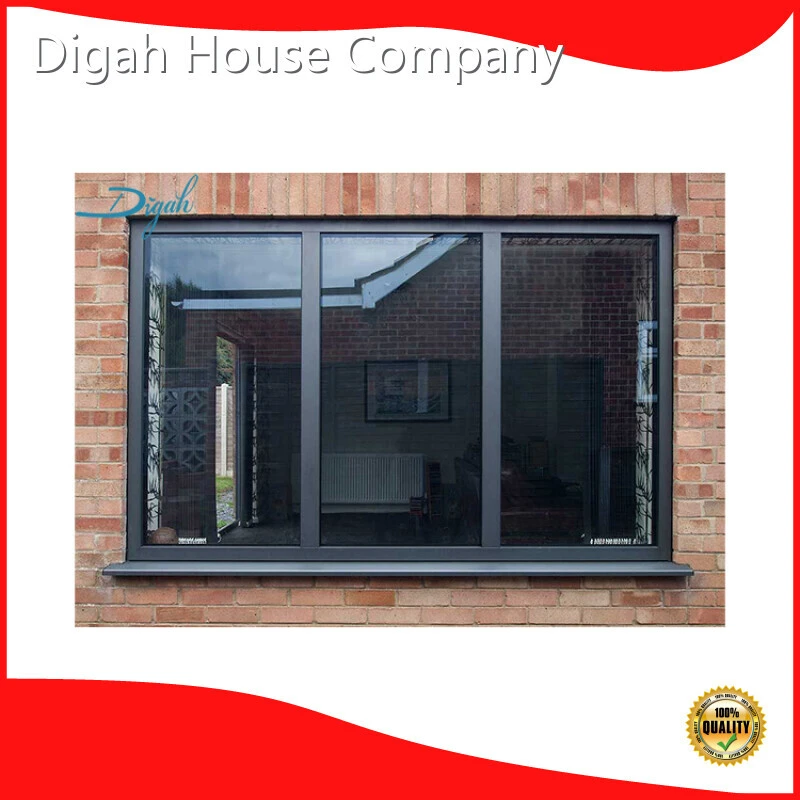 House Exterior Windows Quality Guarantee Aluminum Framed Safety Glass Window 1