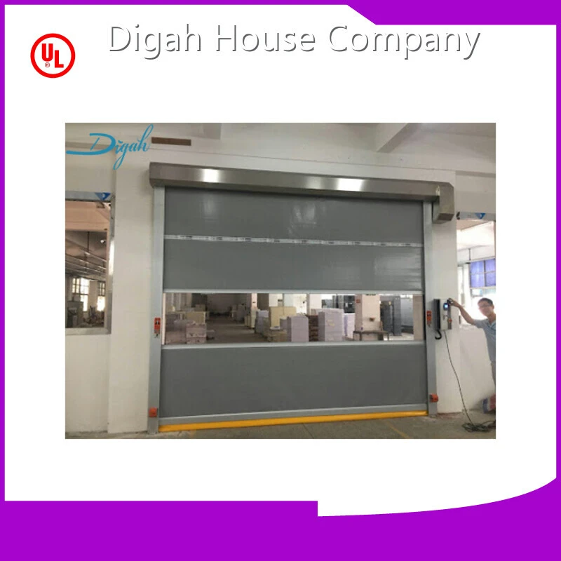 High Speed Roll Up Freezers Workshop Doors Factory High Speed Fast Shutter Door 1