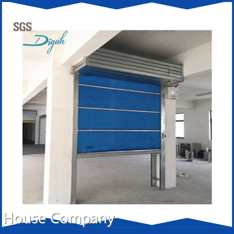 Automatic Fire Rated Roller Shutters Fireproof Auto Drop Down Shutters Door 1