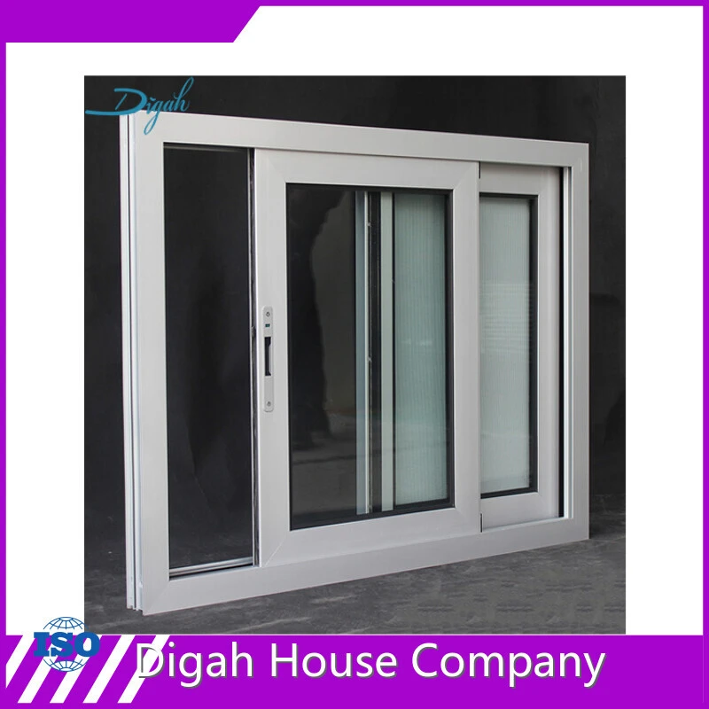 Modern House Windows Security Thermal Insulation Aluminum Frame Insulated Glass Sliding Window 1