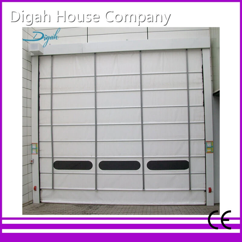 Electric Rapid Rolling Door Industrial High Speed PVC Roller Up Shutter Doors 1