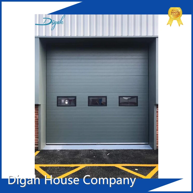 Automatic Insulated Industrial Door Color Customized Steel Sectional Commercial Warehouse Doors 1