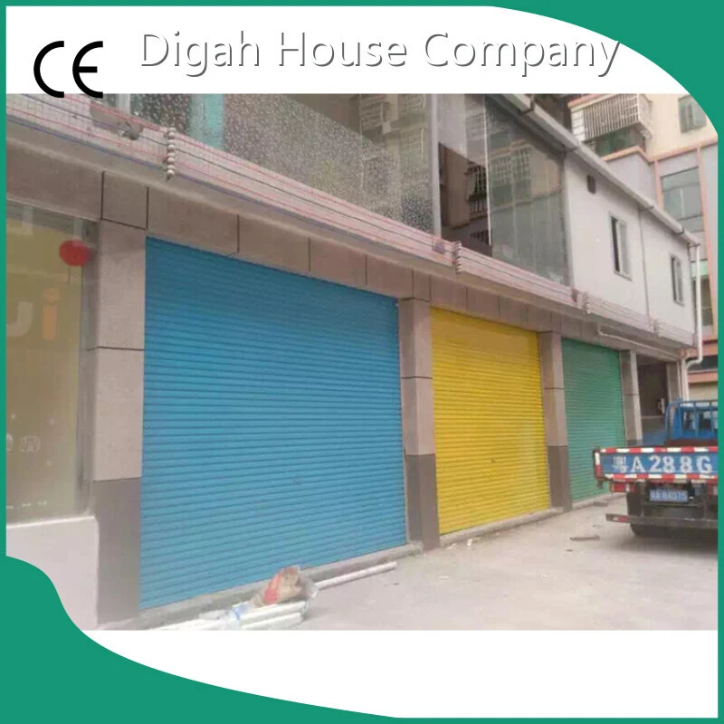 Easy Replaced Long Life Colorful Galvanized Steel Rolling Service Door For Shop 1