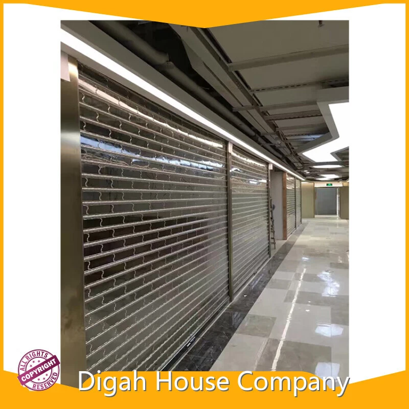 Auto Vertical Rolling Shutters Transparent Plastic Polycarbinate Roller Doors Direct Price From Factory1 1