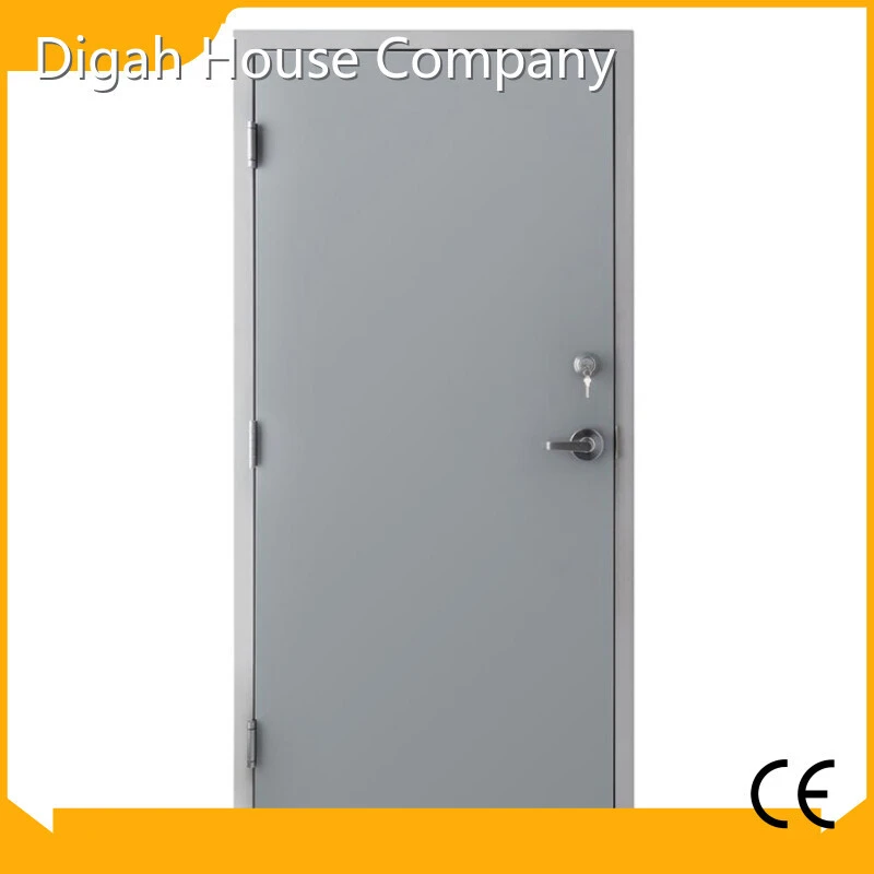 Cheap Interior Fire Rated Garage Entry Door Customized Color Fireproof Steel Security Doors 1