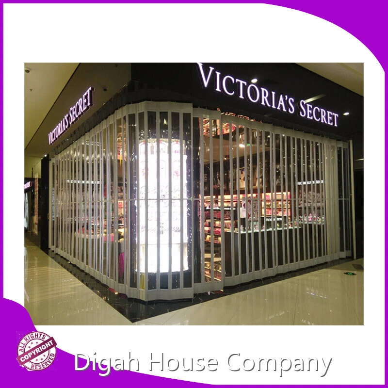 Commerial Shop Slide Shutter Custom Clear Plastic Sliding Folding Shutters Crystal Polycarbonate Doors 1