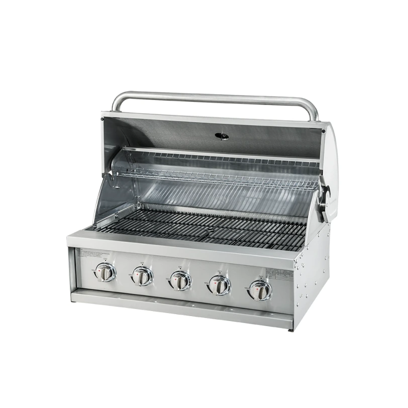 Supplier Direct Sell Built-in Gas Grill with 5 Stainless Steel Burners 1